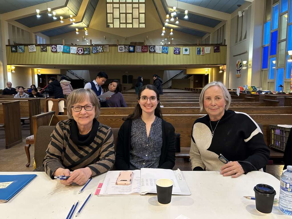 Grade 5 adjudicators - Paulette Price, Jenine Evans and Diana McCarthy