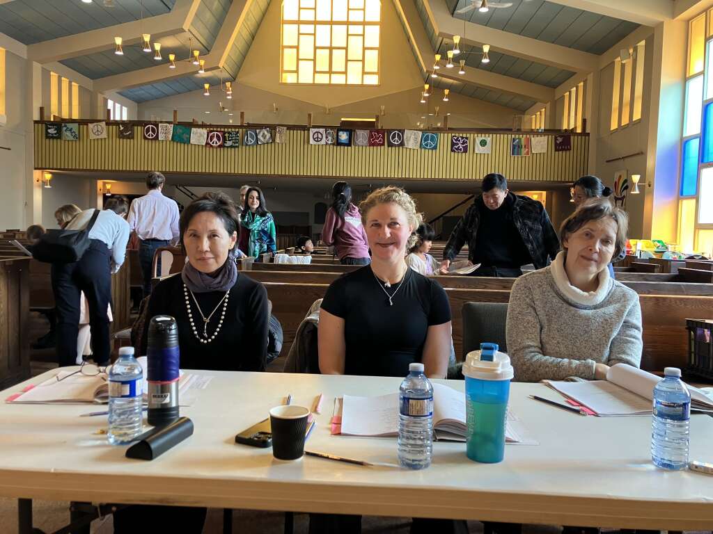 Preparatory level adjudicators - Takako Gillingham,Ioulia Brechun, Lioudmila Malinovskaia