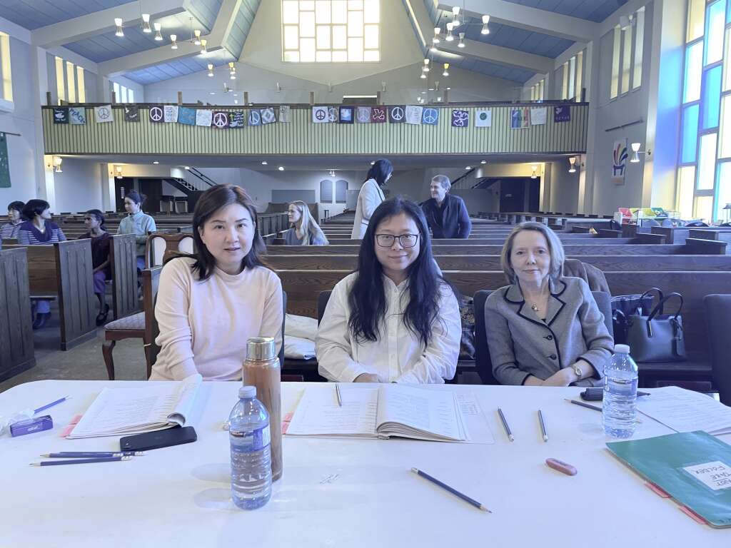 Grade 4 adjudicators - Patricia Wang, Yuanyuan Lu, Zhanna Gumenyuk