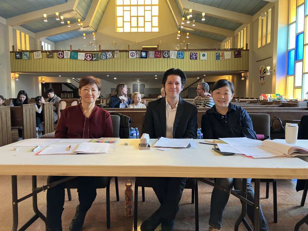 Grade 1 adjudicators - Chunson Park, Victor Avila, Hui Chen